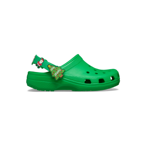 Kids' Classic Holiday Icons Lights B Clog In Grass Green
